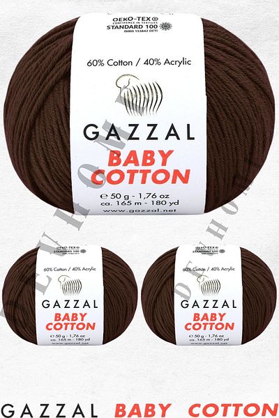 devhome Gazzal Baby Cotton Amigurumi Lanyard - 50Gr 3 Pcs Punch Hand Knitted Thread Toy Bag
