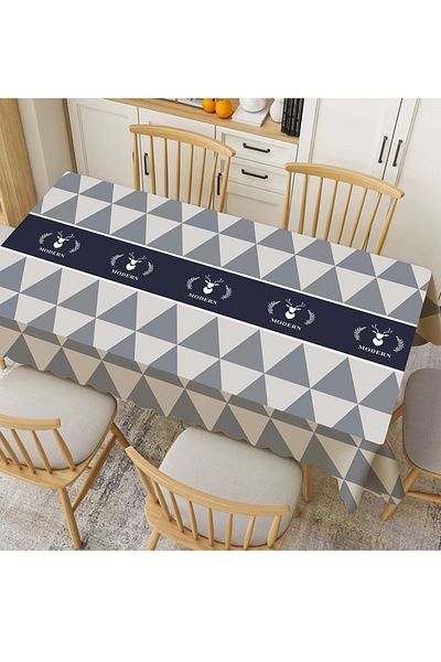 HIC Multicolored tablecloth 137 x 150 cm