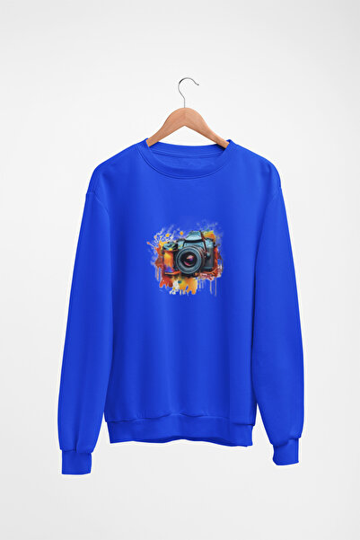 Butik Φούτερ με μακρυμάνικο unisex φορτιστή φωτογραφικής μηχανής Transfer Ba ...