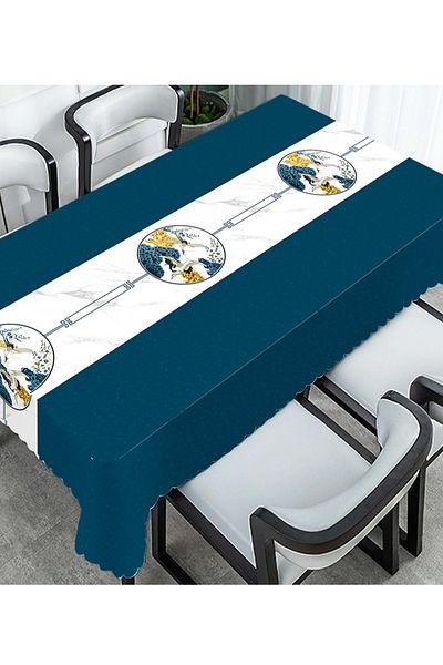 HIC Multicolored tablecloth 137 x 150 cm