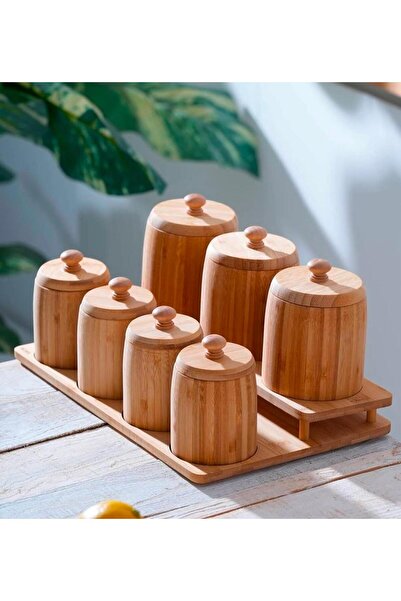ACAR MUBA CONSEPT BAMBU STANDLI 8 PARÇA BAHARAT TAKIMI
