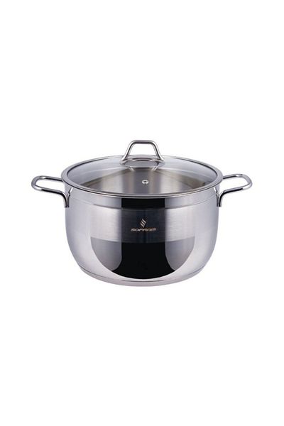 Sofram 26cm 18/10 Stainless Steel Single Casserole