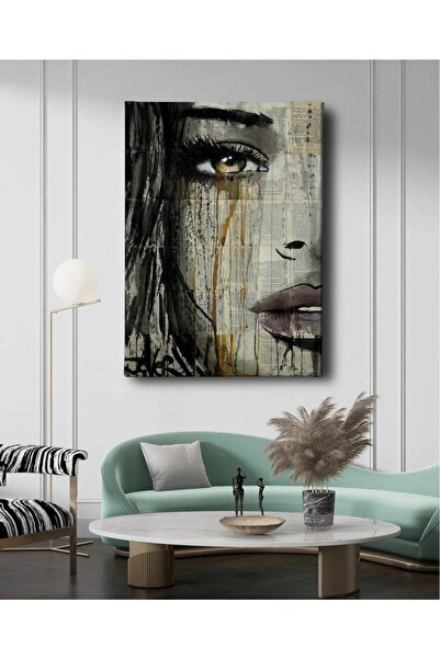 AR AJANS KANVAS TABLO Stylish Woman Modern Decorative Canvas Painting