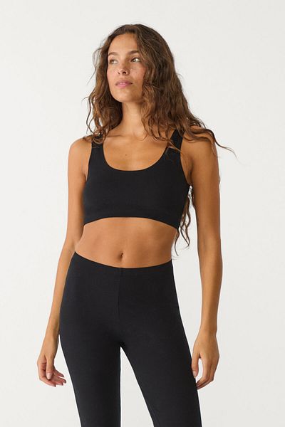 Stradivarius Invisible seam crop top