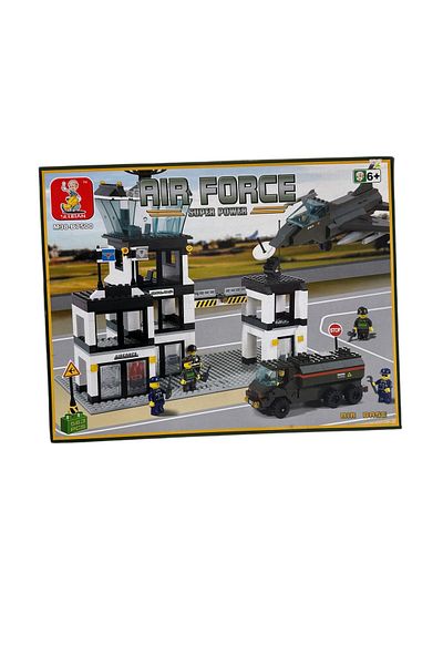 H.H.M ŞENVER TİCARET Sluban Air Force Super Power 563 Pieces