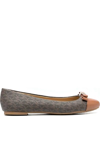 Michael Kors Brown Ballerinas Womens Shoes