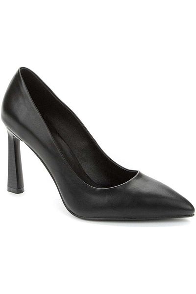 Betsy Black Heels Womens Shoes