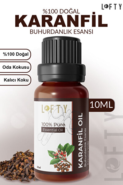 Lofty Karanfil Uçucu Yağ Buhurdanlık Esansı Oda Kokusu Uçucu Esansiyel Yağ Bu...
