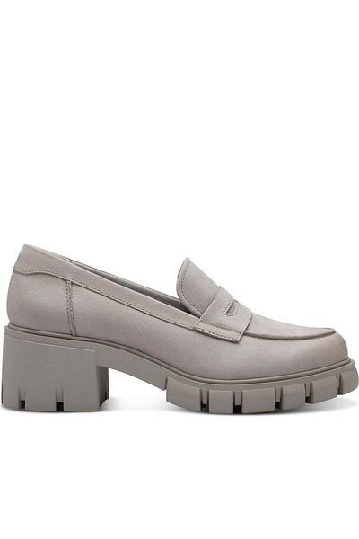 Tamaris Mocasini gri Pantofi dama