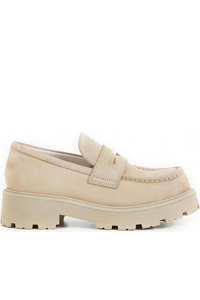 Vagabond Beige Loafers Womens Shoes