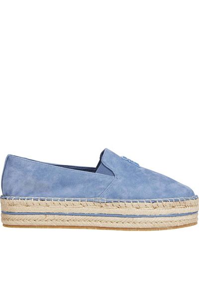 Tommy Hilfiger Blue Espadrilles Womens Shoes