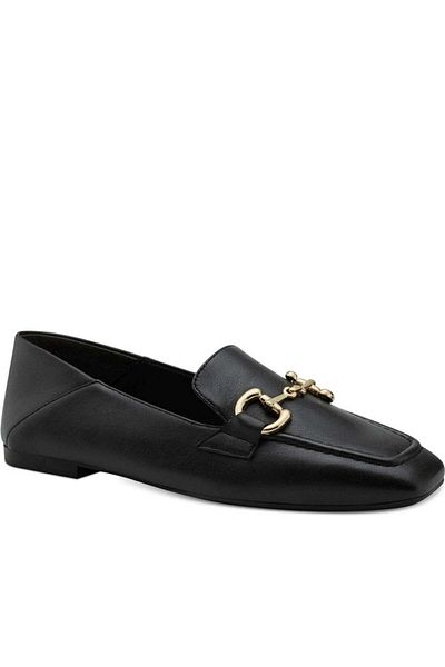 Tamaris Black Loafers Womens Shoes