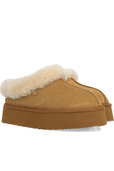 MEXX Brown Slippers Womens Shoes