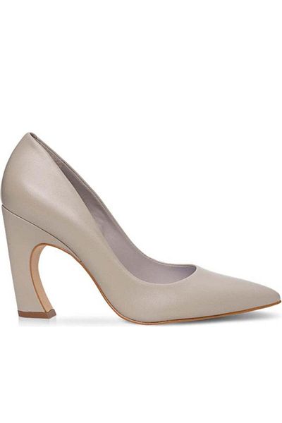 Carrano Beige High Heels Womens Shoes