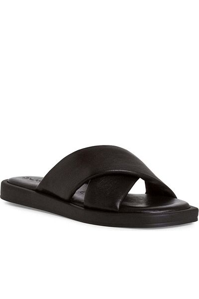 Tamaris Black Slippers Womens Shoes