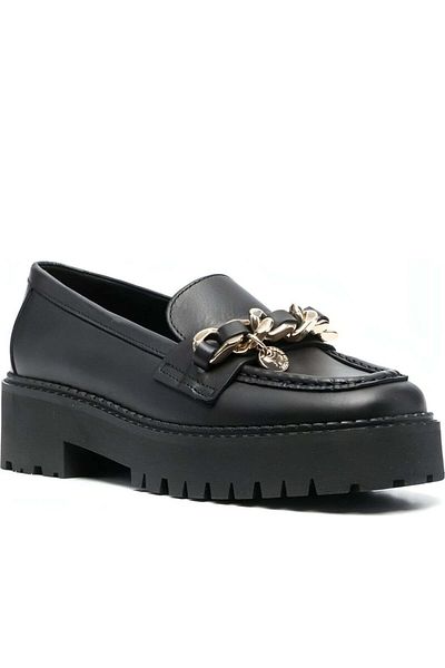 Tommy Hilfiger Schwarze Loafer Damenschuhe