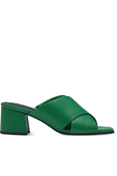 Marco Tozzi Pantofi pentru damă Green Mules
