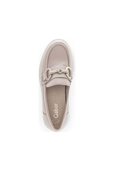 GABOR Beige Loafers Womens Shoes