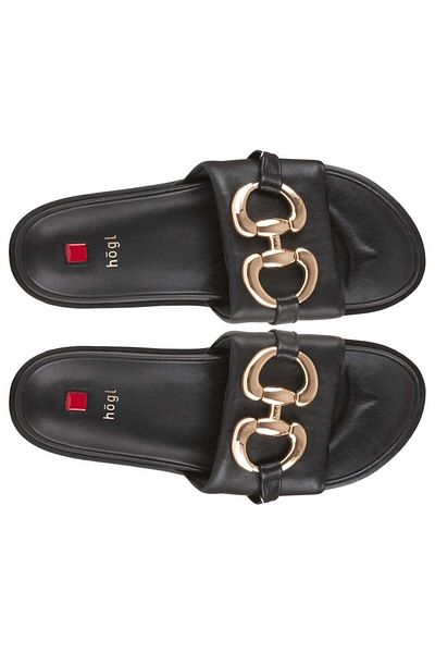HÖGL Pantofi pentru femei Hogl Black Slippers