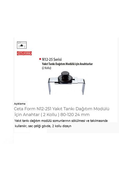 CETA FORM N12-251 Switch 2 Handles for Fuel Tank Distribution Module