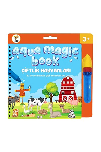 Lino Boyama Kitabı Aqua Magic Book Çiftlik Sihirli Tfl-1007
