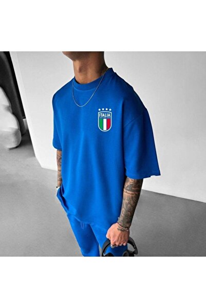 YOHO SPORT İTALY milli takım tasarım Baskılı özel Unisex Tshirt