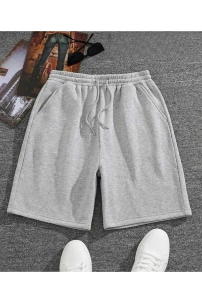 LACKH Black Gray Comfortable Two Pieces Clothing Shorts