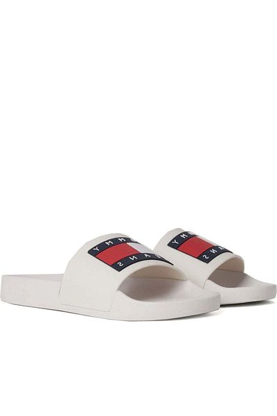 Tommy Jeans Pantofi de damă flip flops bej