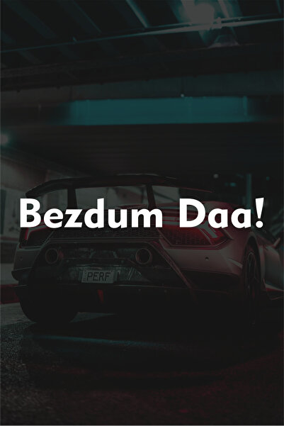 Quart Aksesuar 30 x 4 Cm Bezdum Daa! Oto Cam Araba Sticker
