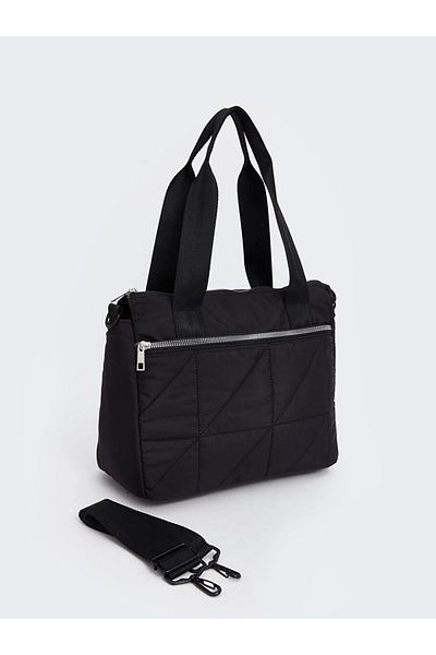 LC Waikiki ACCESORII LCW Geantă de umăr pentru femei cu curea detașabilă neagră