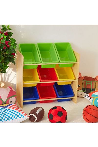 Home Box Stash Toy Storage with 9-Boxes