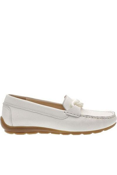 ARA Beige Moccasins Womens Shoes