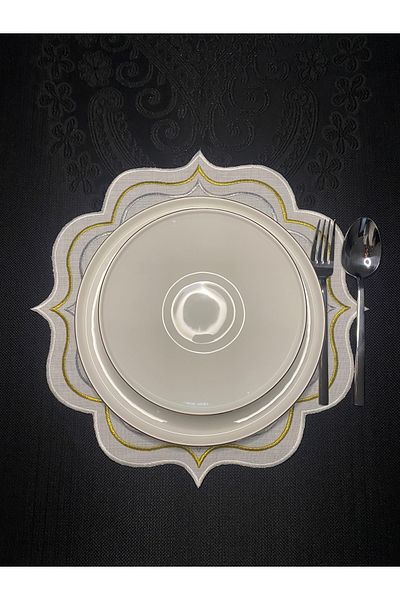 Smiling Home 6 Pieces Linen Ecru - Dubai Model Stylish American Service