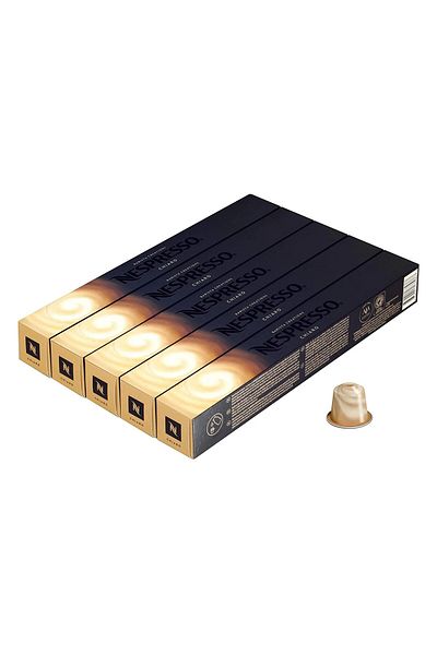 Nespresso Barista Creations Chiaro Capsule Coffee 50 Pieces (5 Boxes)