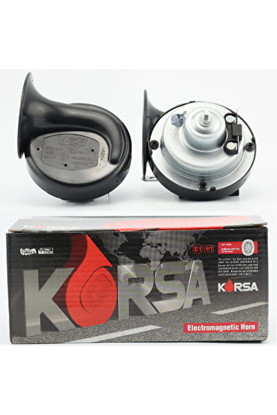 Seger Korsa Dadat Salyangoz Korna 12v ( Çift Fişli )