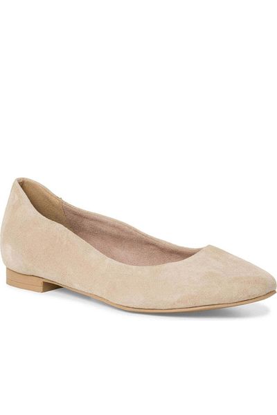 Tamaris Pantofi dama balerini bej