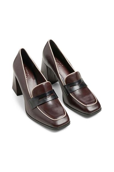Tamaris Brown High Heels Womens Shoes