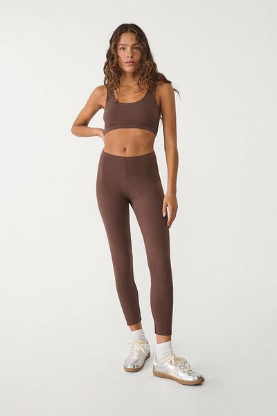 Stradivarius Invisible seam crop top