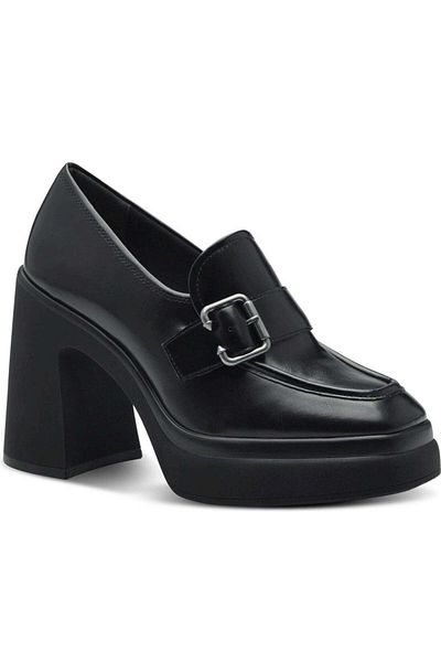 Tamaris Black Heels Womens Shoes