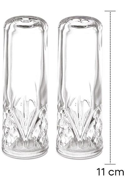 Mirilliahome Acrylic Salt and Pepper Shakers Set