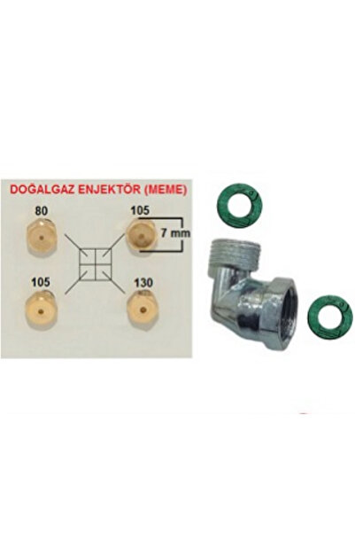 Baytech Ocak Doğalgaza Dönüşüm Seti