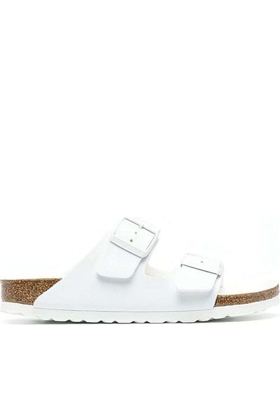 Birkenstock White Slippers Unisex Adults Shoes