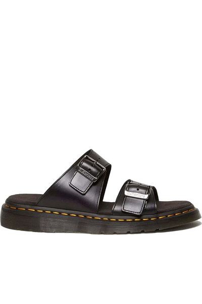 Dr. Martens Black Slippers Mens Shoes