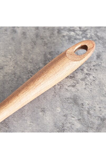 FACKELMANN Solid Nylon Slotted Turner with Wooden Handle