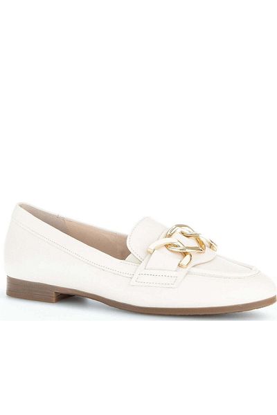 GABOR Beige Loafers Womens Shoes
