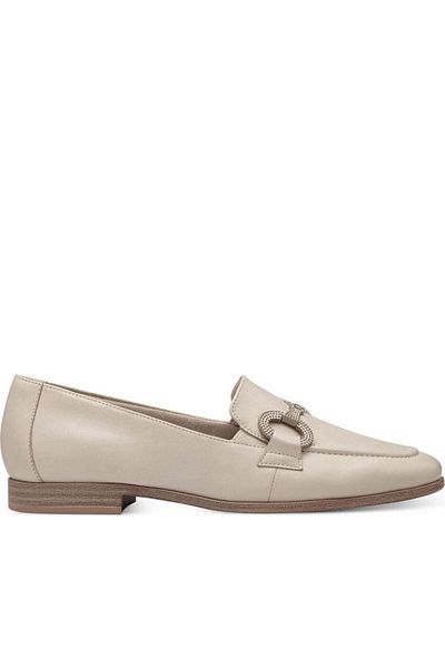 Tamaris Mocasini bej Pantofi dama