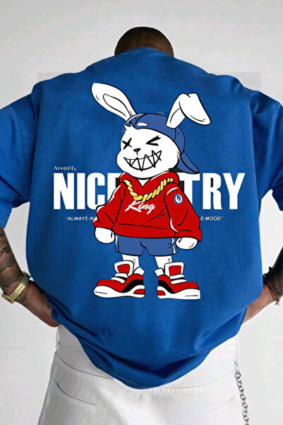 Wish BF Bine încercat cu imprimeu supradimensionat tricou