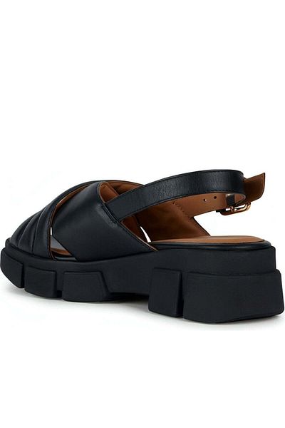 Geox Black Heels Womens Shoes