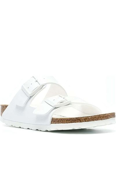 Birkenstock White Slippers Unisex Adults Shoes