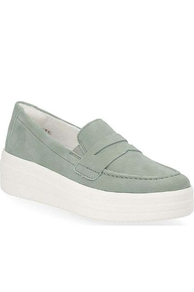 Remonte Green Loafers Womens Shoes